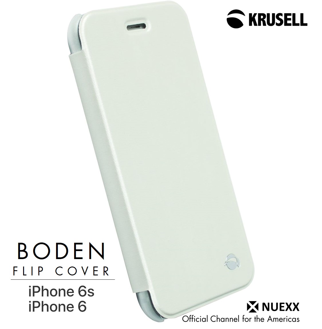 Krusell Boden FlipCover iPhone 6 / White 75975